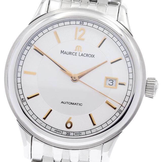 モーリスラクロア MAURICE LACROIX LC6098-SS002-121-1 レ・クラシック デイト 自動巻き メンズ 美品 _922318