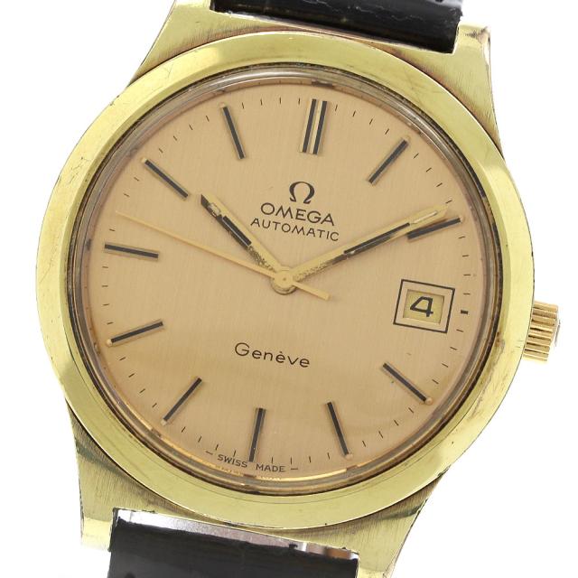 オメガ OMEGA 166.0168 ジュネーブ デイト Cal.1012 自動巻き メンズ _930068