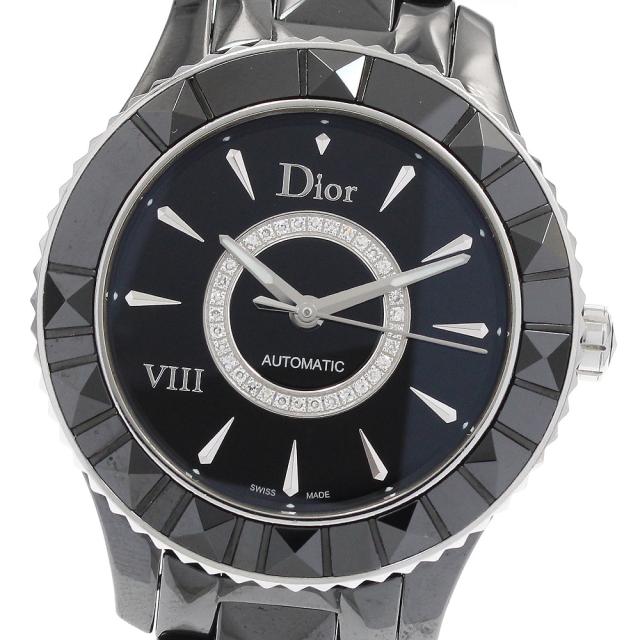 ディオール Dior CD1245E0 VIII ダイヤ 自動巻き メンズ 良品 _931005