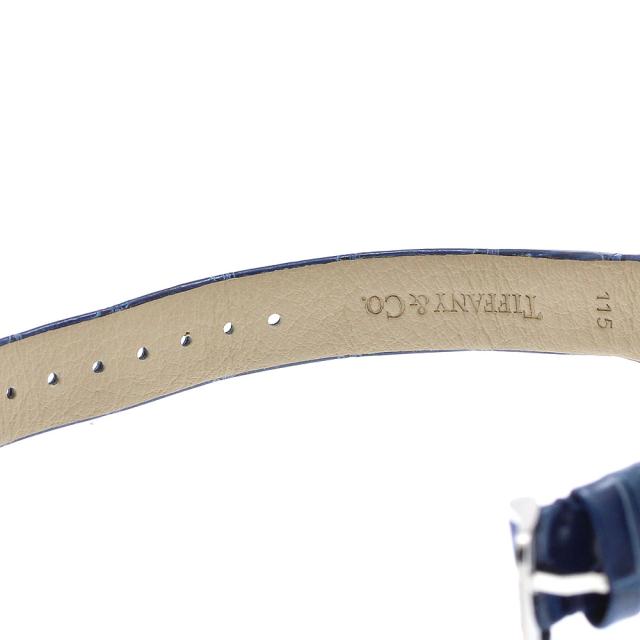 ティファニー TIFFANY&Co. 60874778 メトロ 2 ハンド 8Pダイヤモンド クォーツ レディース 美品 _917683_3