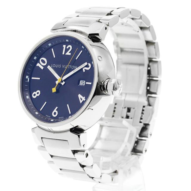 ルイ・ヴィトン LOUIS VUITTON Q1111 タンブール デイト クォーツ