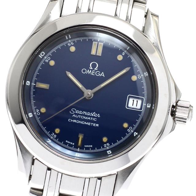 訳あり オメガ OMEGA 2501.80 シーマスター120 デイト 自動巻き メンズ _930813
