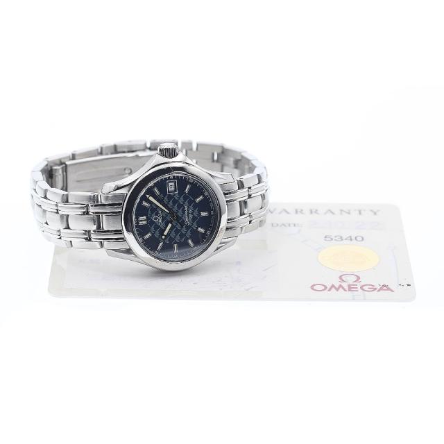 オメガ OMEGA 2588.80 シーマスター120 ジャックマイヨール2002 デイト 1500本限定 クォーツ レディース 保証書付き_917507
