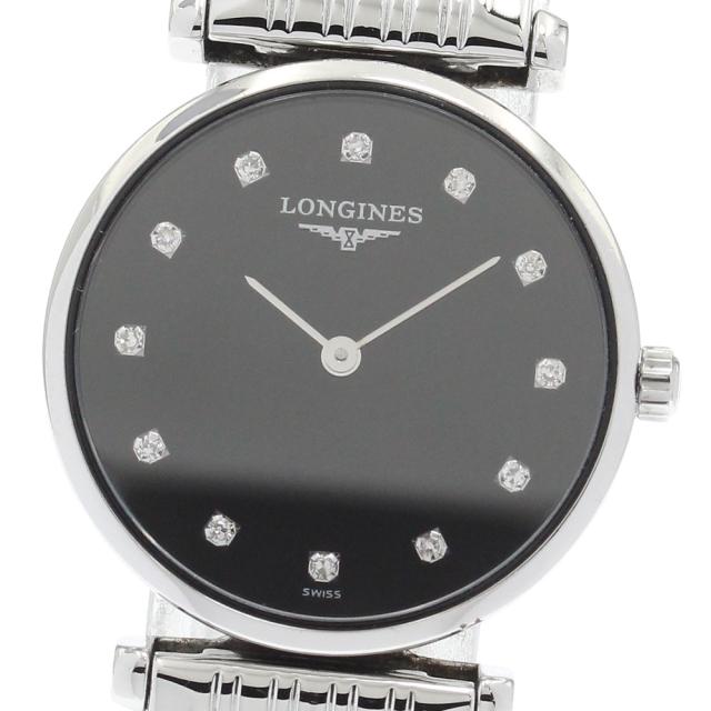ロンジン LONGINES L4.209.4 グランドクラシック 12Pダイヤ クォーツ レディース _922428