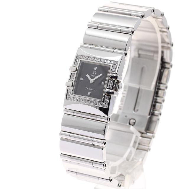 オメガ OMEGA 1528.46 コンステレーション カレ クアドラ 4P ダイヤベゼル クォーツ レディース _930609_2
