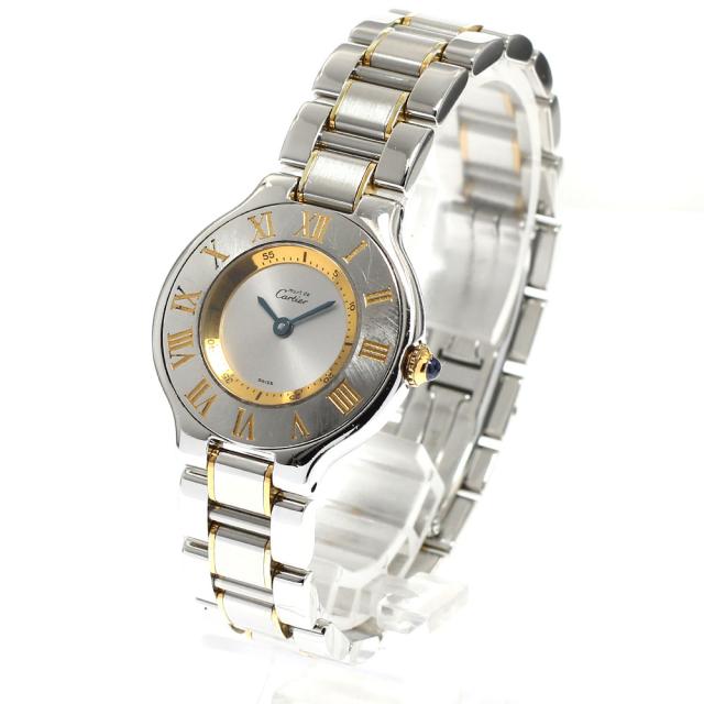 ベルト訳あり カルティエ CARTIER W10073R6 マスト21 SM ベルト訳あり カルティエ CARTIER W10073R6 マスト21 SM