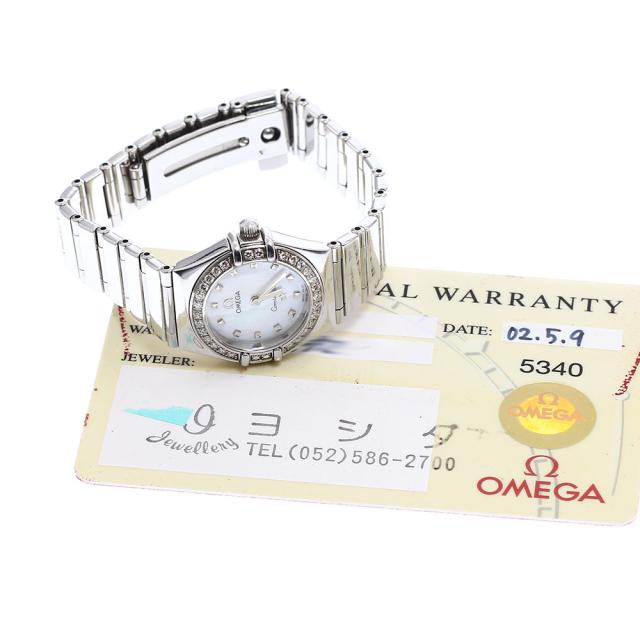 オメガ OMEGA 1465.71 コンステレーション ダイヤベゼル クォーツ レディース 保証書付き_667680_1