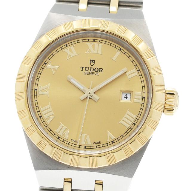 チュードル TUDOR 28303 ロイヤル デイト 自動巻き レディース 保証書付き_932040