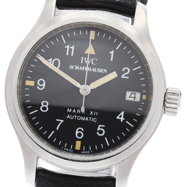 IWC IWC SCHAFFHAUSEN 4421-001 パイロットウォッチ マークXII 自動巻き レディース 保証書付き_922323