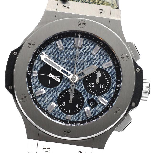 ウブロ HUBLOT 301.SX.2770.NR.JEANS16 ビッグバン ジーンズ 世界250本限定 自動巻き メンズ 良品 保証書付き_930545