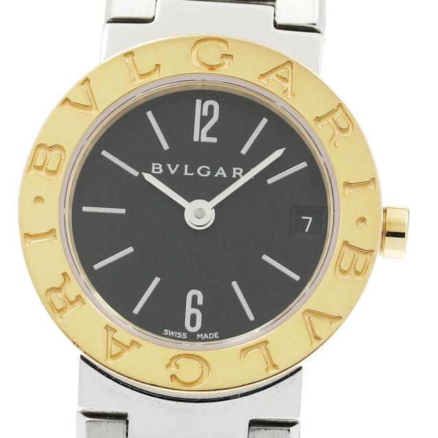 ブルガリ BVLGARI BB23SG ブルガリブルガリ デイト クォーツ レディース 保証書付き_932523