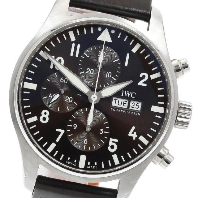 IWC IWC SCHAFFHAUSEN IW377713 パイロットウォッチ アントワーヌ ド サンテグジュペリ クロノグラフ 自動巻き メンズ 保証書付き_933114 262,251円
