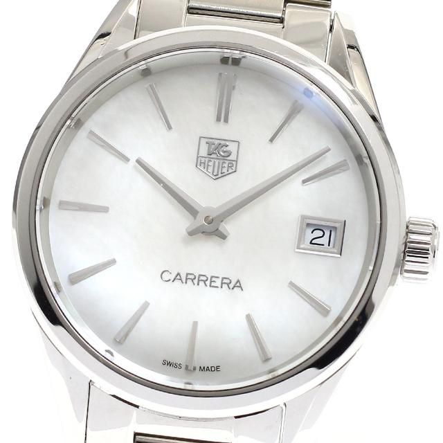 タグホイヤー TAG HEUER WAR1311 カレラ デイト クォーツ レディース _933586