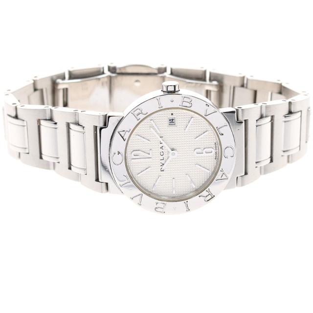 ブルガリ BVLGARI BB26SS ブルガリブルガリ デイト クォーツ レディース 保証書付き_930883