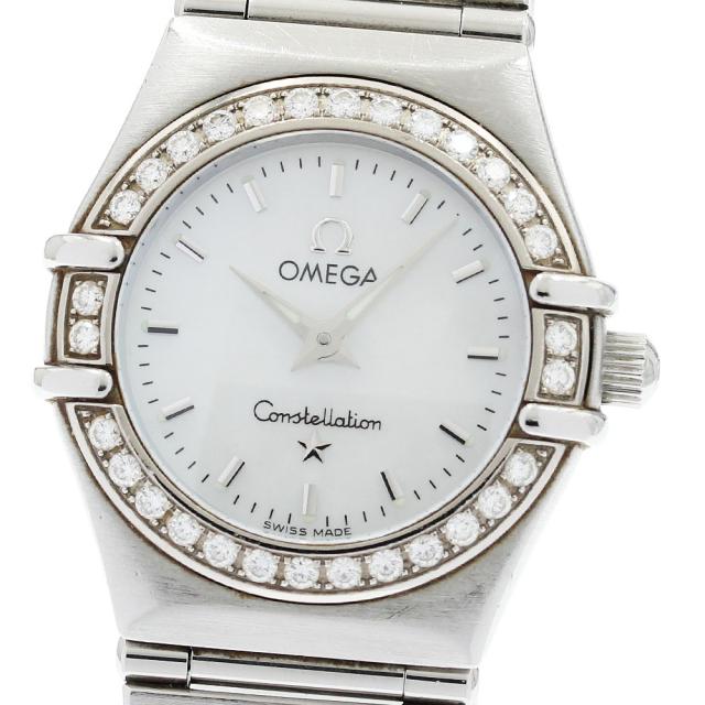 オメガ OMEGA 1466.71 コンステレーション ダイヤベゼル クォーツ レディース _932202