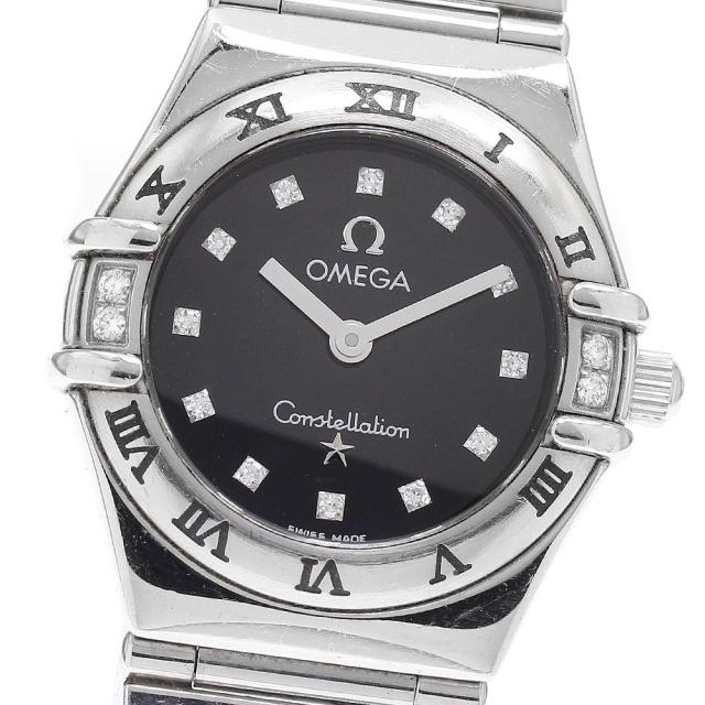 オメガ OMEGA 1566.56 コンステレーション 12Pダイヤ 4Pベゼルダイヤ クォーツ レディース _681353 59,290円