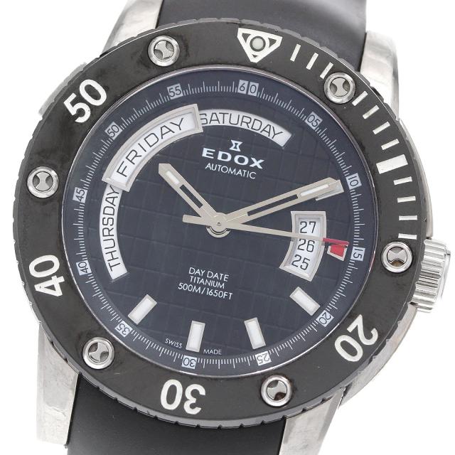 エドックス EDOX 83005-TIN-NIN クラスワン デイデイト デイデイト 自動巻き メンズ _930618