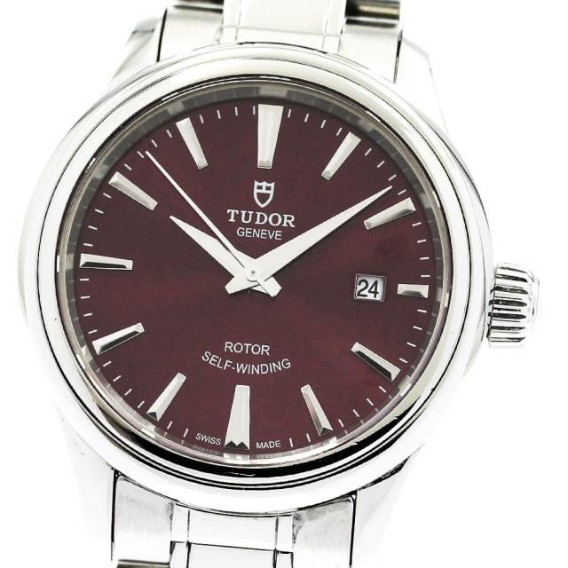 チュードル TUDOR 12100 スタイル デイト 自動巻き レディース 保証書付き_921846