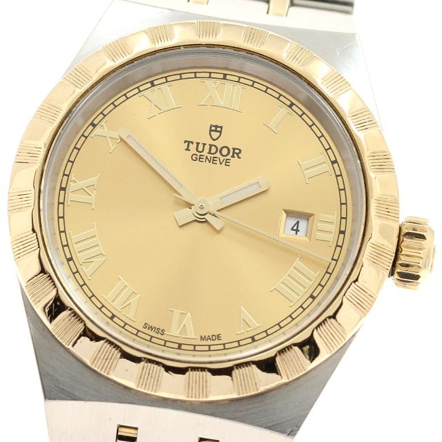 チュードル TUDOR 28303 ロイヤル デイト 自動巻き レディース 保証書付き_922645