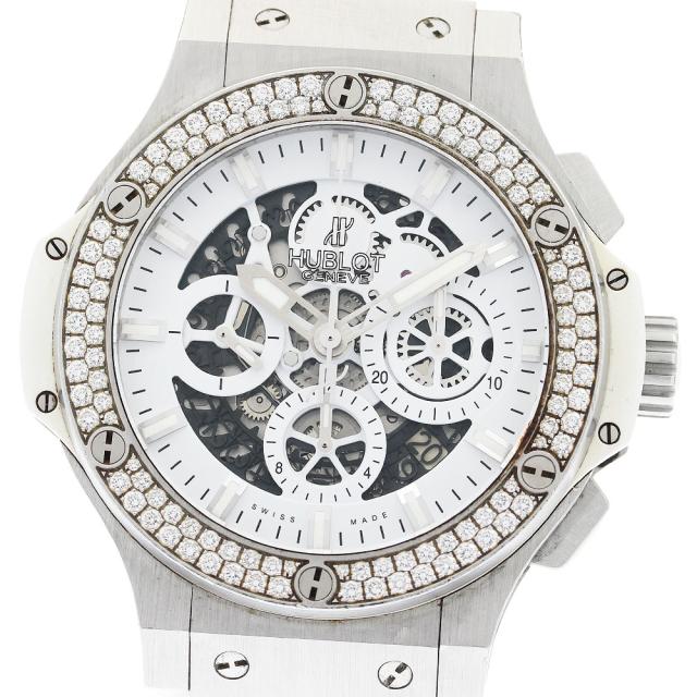 ウブロ HUBLOT 311.SE.2010.RW.1104.JSM12 ビッグバン アエロバン クロノグラフ ダイヤベゼル 自動巻き メンズ 保証書付き_932689 448,800円