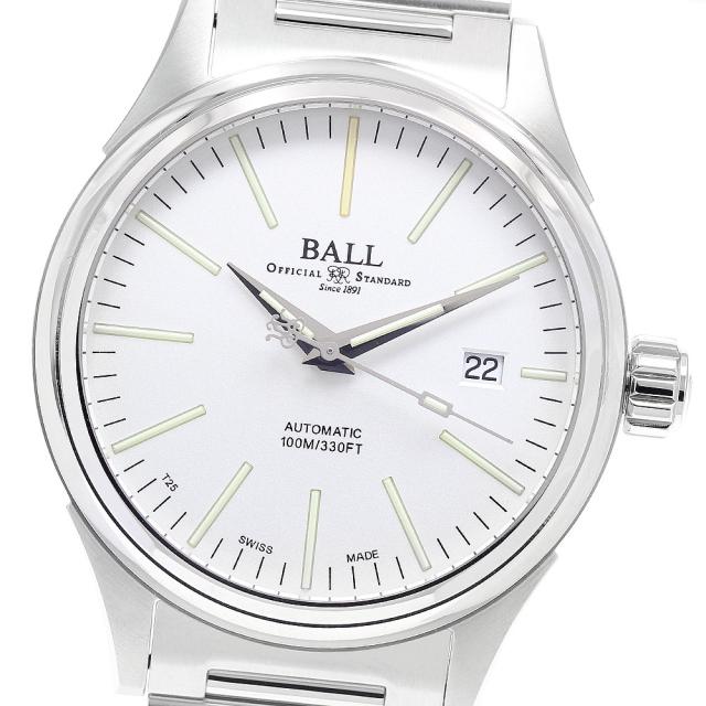 ボールウォッチ BALLWATCH NM2098C-S20J-WH ファイヤーマン エンタープライス デイト 自動巻き メンズ 未使用品 保証書付き_935392