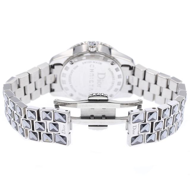 クリスチャンディオール Christian Dior CD112115 クリスタル ダイヤベゼル クォーツ レディース _934299_3