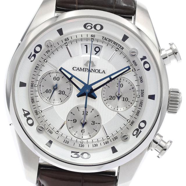 シチズン CITIZEN NZ1001-09A/Y150-T022103 カンパノラ メカニカル クロノグラフ デイト 自動巻き メンズ 良品 _931056