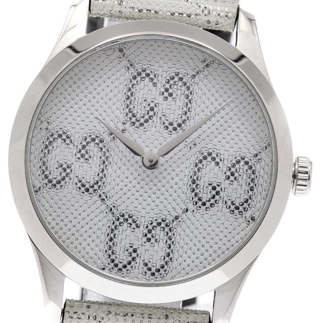 グッチ GUCCI 126.4/YA1264058 Gタイムレス ホログラム クォーツ メンズ _935184