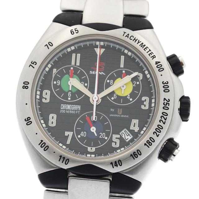 ユニバーサルジュネーブ Universal Geneve 975.310 SENNA クロノグラフ クォーツ メンズ _932895