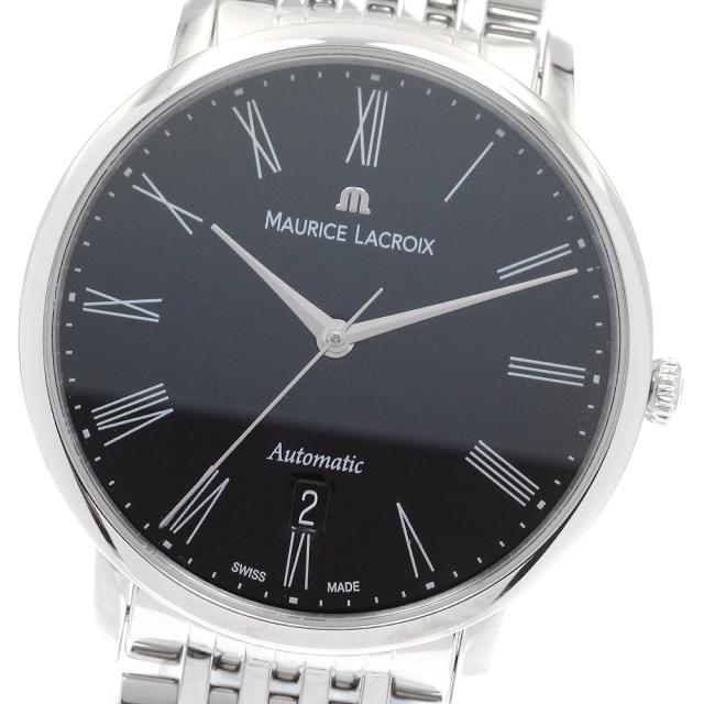 モーリスラクロア MAURICE LACROIX LC6067-SS001-310 レ・クラシック デイト 自動巻き メンズ 美品 _935346【ev10】