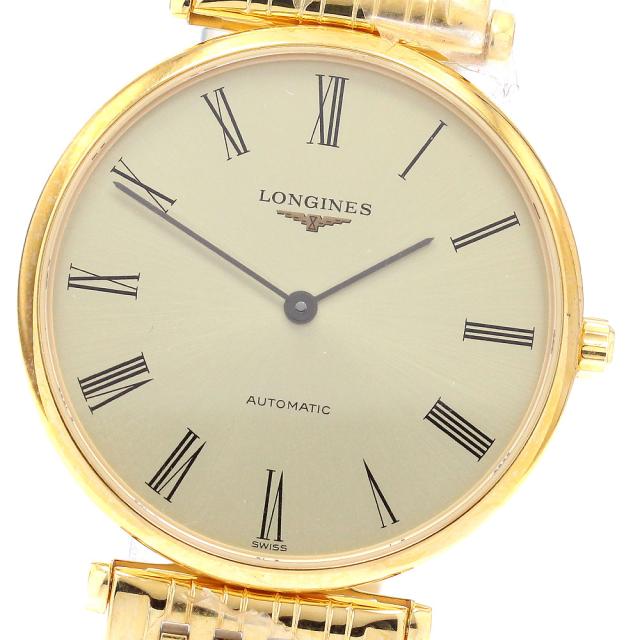 ロンジン LONGINES L4.708.2 グランドクラシック バックスケルトン 自動巻き メンズ 極美品 保証書付き_935374