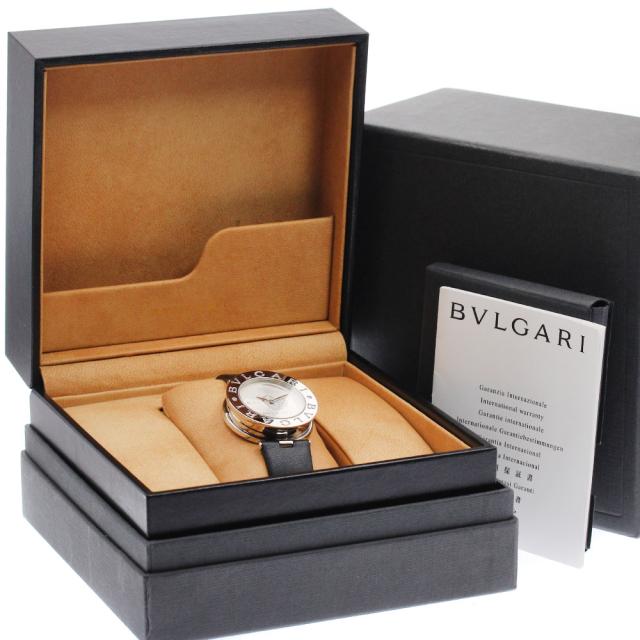 ブルガリ BVLGARI BZ35S B-zero1 ダブルハート ダイヤモンド クォーツ レディース 箱・保証書付き_911674