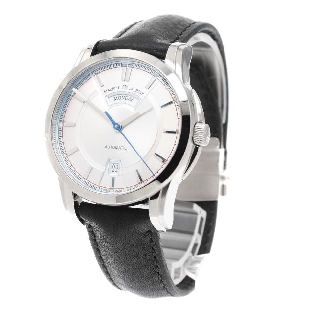 モーリスラクロア MAURICE LACROIX PT6158-SS001-131 ポントス デイデイト 自動巻き メンズ 美品 _935347_1