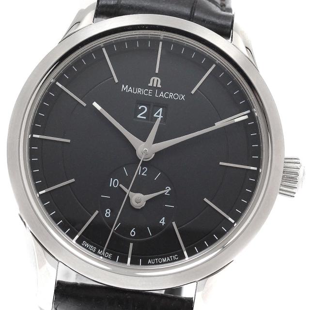 モーリスラクロア MAURICE LACROIX LC6088-SS001-330 レ・クラシック グランドデイト GMT 自動巻き メンズ 良品 _935349