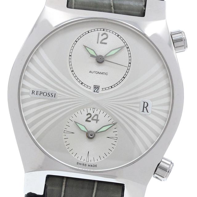 レポシ REPOSSI R8 コンテンポラリーシリーズ デイト 自動巻き メンズ 箱付き_935357