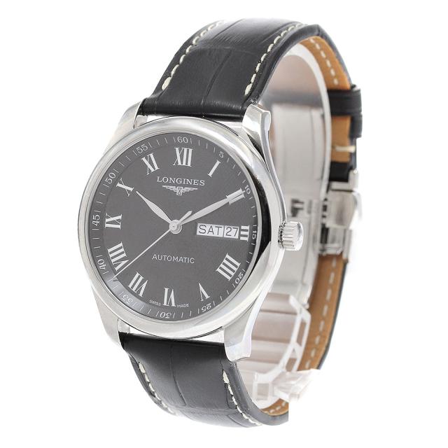 ロンジン LONGINES L2.755.4 マスターコレクション デイデイト 自動巻き メンズ 極美品 保証書付き_935375【ev10】_2