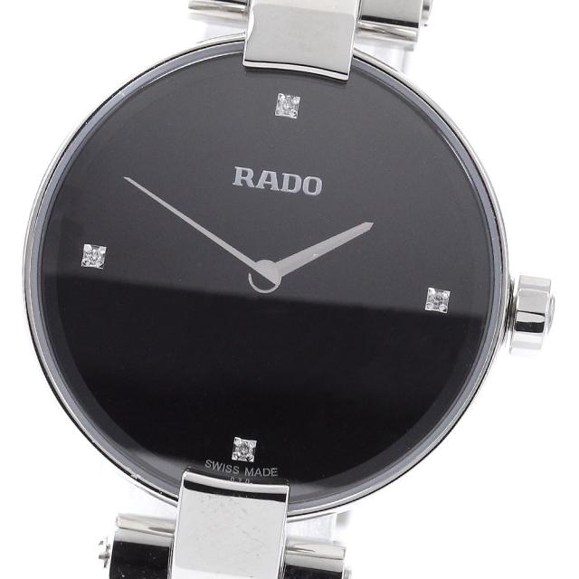 ラドー RADO R22854703 クポール 4Pダイヤ クォーツ レディース 良品 箱付き_935803