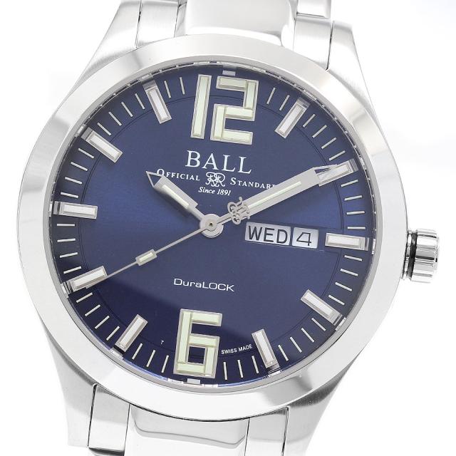 ボールウォッチ BALLWATCH NM2028C-S12A-BE エンジニア？ キング デイデイト 自動巻き メンズ 未使用品 保証書付き_935400