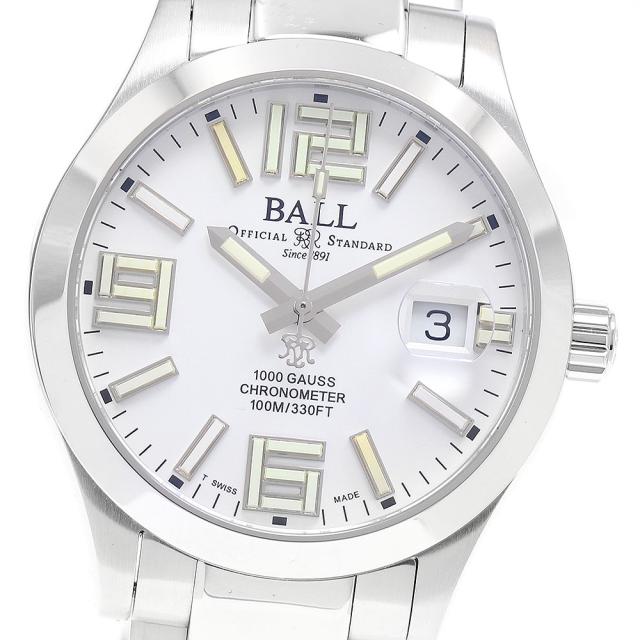 ボールウォッチ BALLWATCH NM9016C-S7C-WHR エンジニア？ レジェンドアラビック 1000本限定 自動巻き メンズ 未使用品 保証書付き_935402