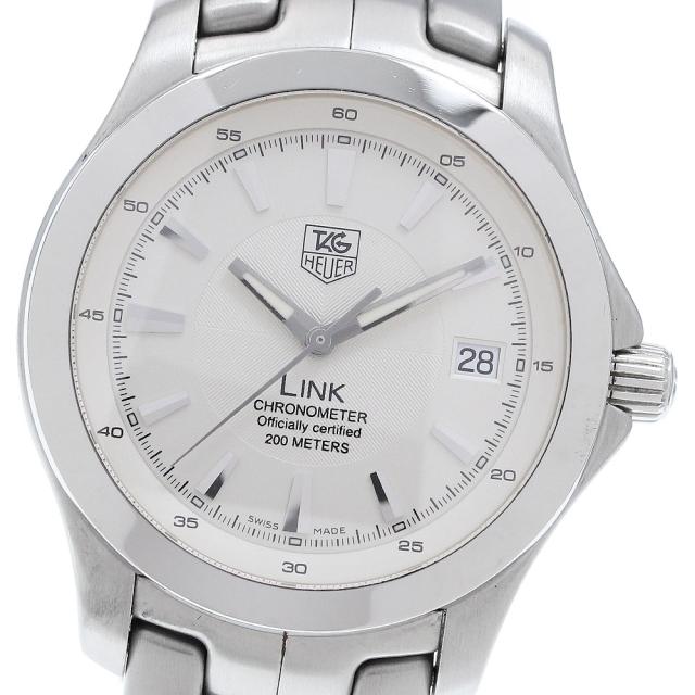 タグホイヤー TAG HEUER WJF5111 リンク デイト 自動巻き メンズ 良品 保証書付き_934001