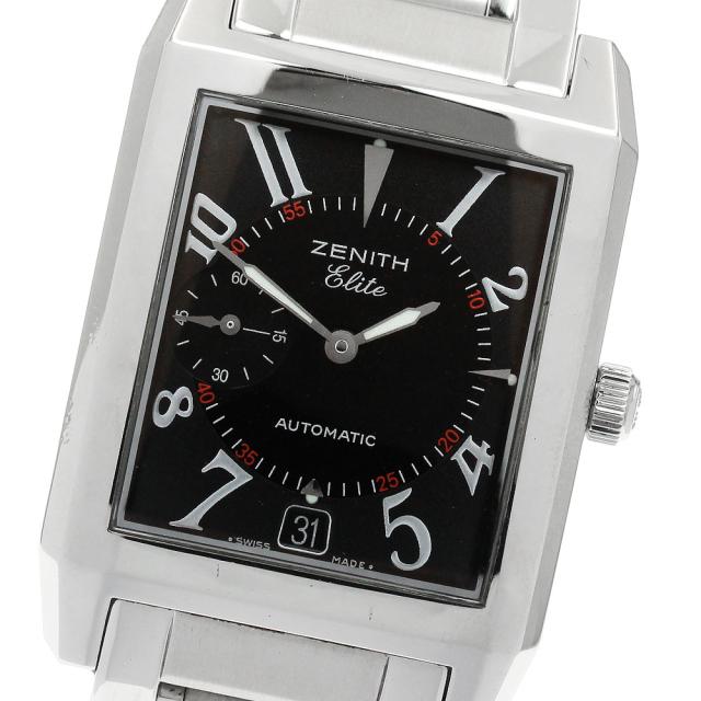 訳あり ゼニス ZENITH 02.0250.684 エリート ポートロワイヤル デイト スモールセコンド 自動巻き メンズ 保証書付き_930474
