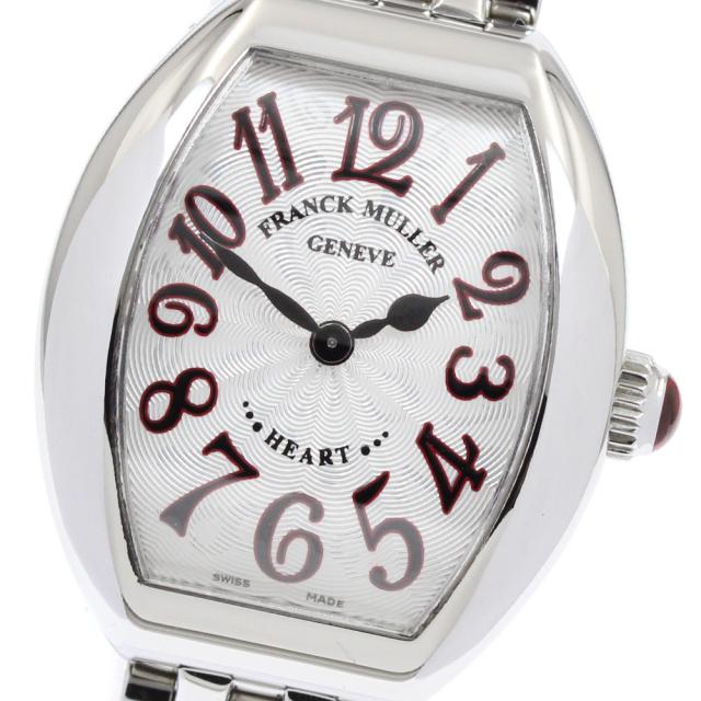 フランクミュラー FRANCK MULLER 5002SQZJA ハートトゥハート クォーツ レディース 美品 保証書付き_934885