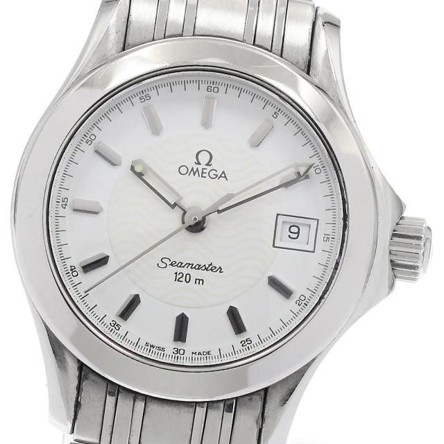オメガ OMEGA 2581.21 シーマスター120 デイト クォーツ レディース _935759