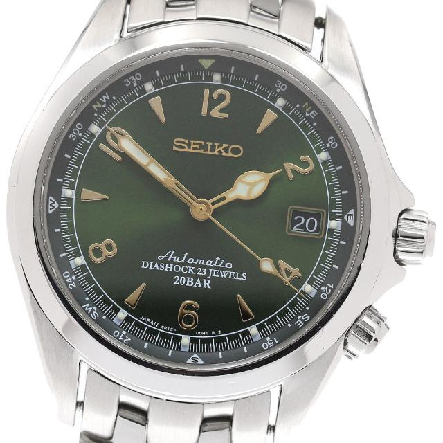 セイコー SEIKO SARB017/6R15-00E1 メカニカル アルピニスト デイト 自動巻き メンズ _934948