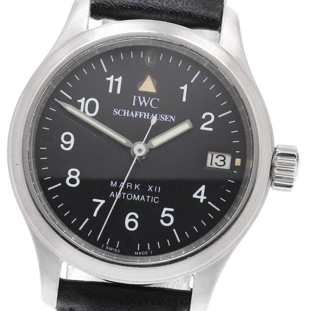 訳あり IWC SCHAFFHAUSEN IW442101 パイロットウォッチ マークXII 自動巻き レディース _935280