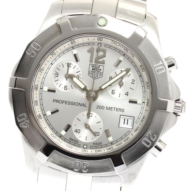 タグホイヤー TAG HEUER CN1111 エクスクルーシブ デイト クロノグラフ クォーツ メンズ _935542