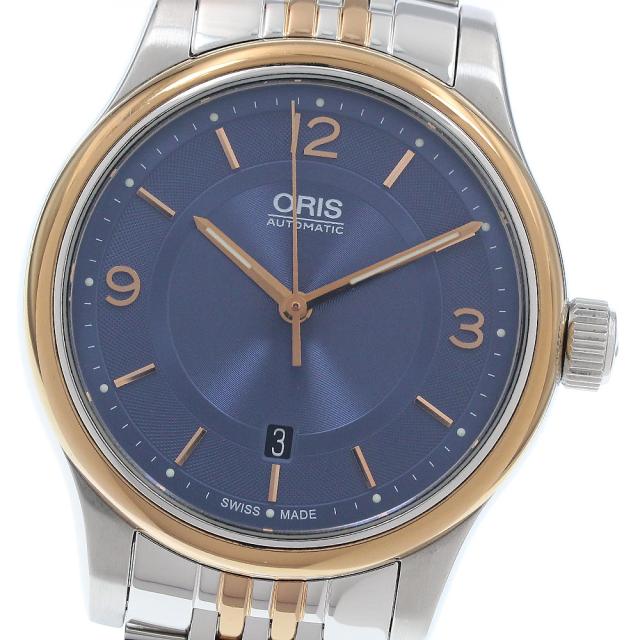 オリス ORIS 7594 クラシック デイト 自動巻き メンズ 美品 _935802 