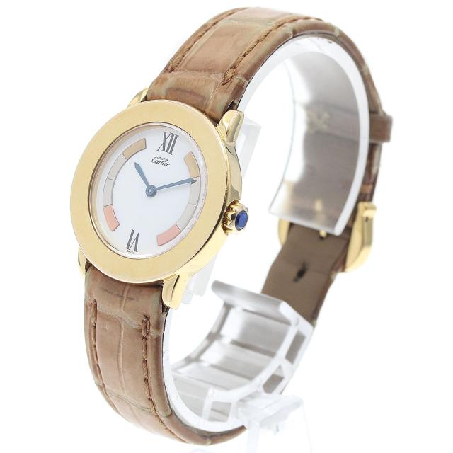 カルティエ CARTIER W1009143 マストロンド ヴェルメイユ クォーツ レディース 保証書付き_937435_2