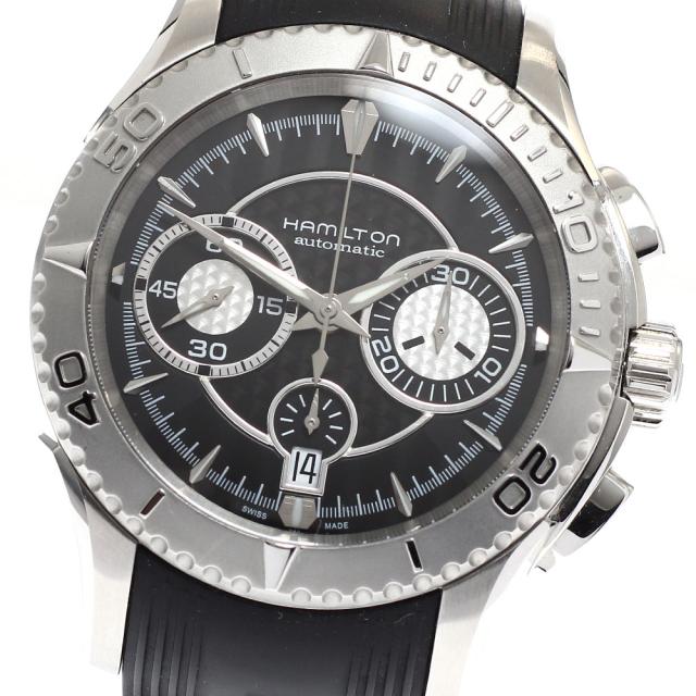 ハミルトン HAMILTON H376160 ジャズマスター シービュー クロノグラフ 自動巻き メンズ 良品 保証書付き_938648