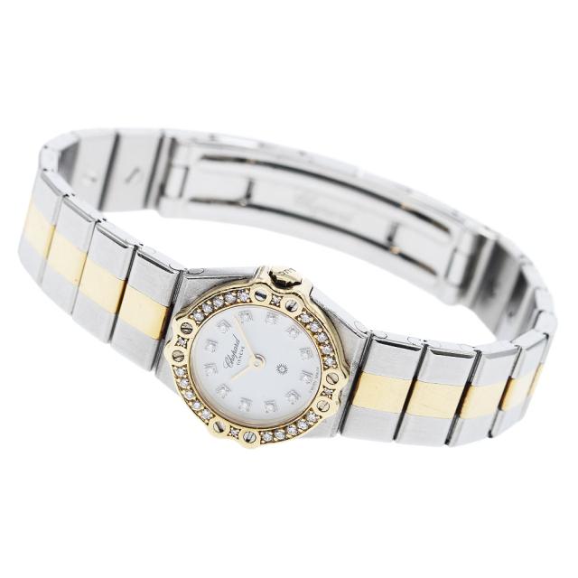 ショパール Chopard 25/8067-11 サンモリッツ ダイヤベゼル 12Pダイヤ クォーツ レディース _933620_1